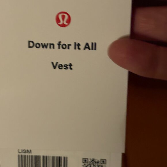 Lululemon Down For It All Vest Sz 6 LISM Lilac Full Zip 2 Zipped Pockets - Picture 9 of 10